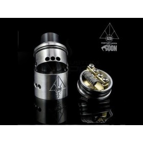 528 Custom Vapes Goon Rda Dripping 22mm Silver