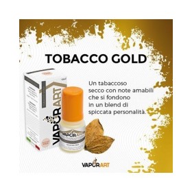 Vaporart Tobacco Gold 10 ml Liquido Pronto Nicotina