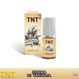 THE CUSTARD 10 ml Liquido Pronto Nicotina TNT VAPE per Sigaretta Elettronica