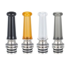DRIP TIP 510 MTL Long Curved Smo-KingShop.it
