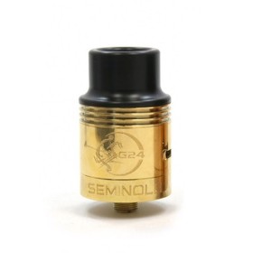 Compvape Seminole Bottom Feeder G24 Rda 24mm Gold Plated