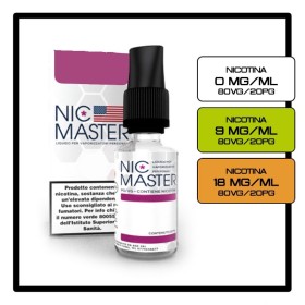Nic Master Base Neutra 10ml 80/20 Nicotina Smo-KingShop.it