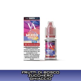 Mixed Berries Nicotine Ready Liquid 10 ml Valkiria