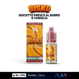 Bisk8 Play Liquido Pronto Nicotina 10 ml Valkiria | SmoKingShop.it