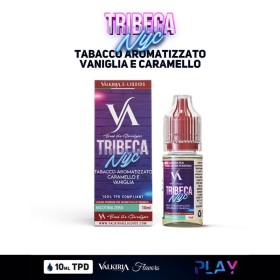Tribeca NYC Play Nicotine Ready Liquid 10 ml Valkiria | SmoKingShop.it