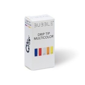 DRIP TIP MULTICOLOR Ricambio BUBBLE Vaporart 5 Pezzi