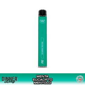 SPEARMINT MENTHOL VAPE PEN PRO Sigaretta Usa e Getta 600 Puff DINNER LADY