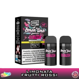 Yuz Me RED FRUIT Lemon Time Pod Usa e Getta Eliquid France