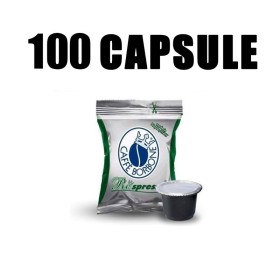 Dek Blend NESPRESSO 100pcs Capsules Caffè Borbone REspresso