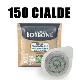 Miscela NERA Cialde Caffè Borbone ESE 44 Universali 150pz