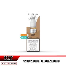 CREAM TOBACCO Nicotine Ready Liquid 10 ml Elfliq by ElfBar