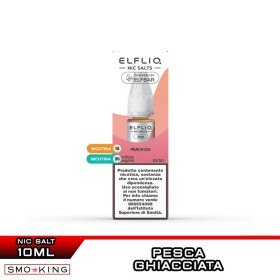 PEACH ICE Liquido Pronto Nicotina 10 ml Elfliq by ElfBar