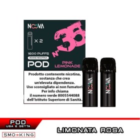 PINK LEMONADE N.35 Storm Pod Usa e Getta NOOVA 2 Pezzi