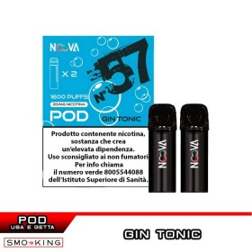 GIN TONIC N.57 Storm Pod Usa e Getta NOOVA 2 Pezzi
