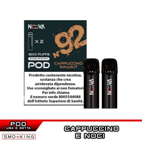 CAPPUCCINO WALNUT N.92 Storm Pod Usa e Getta NOOVA 2 Pezzi