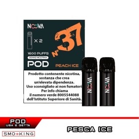 PEACH ICE N.37 Storm Pod Usa e Getta NOOVA 2 Pezzi