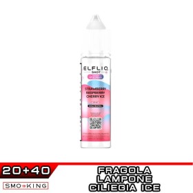 Elfliq STRAWBERRY RASPBERRY CHERRY ICE Mix&Vape 20 ml Elfbar