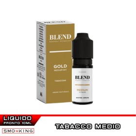 BLEND MEDIUM Gold Nicotine Ready Liquid 10 ml FUU