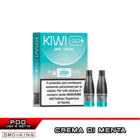 MINT CREAM KIWI GO PLUS Pod Usa e Getta Kiwi Vapor 2 Pezzi