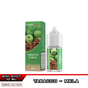 TABACCO E MELA Mini Shot 10+10 ml SvapoNext
