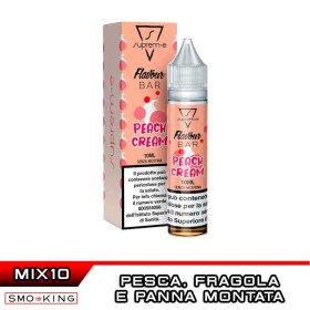 PEACH CREAM Flavour Bar Mix&Vape 10+10 Suprem-e