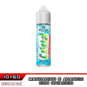 MANDARINO ARANCIO EXTRA ICE Cristal Aroma Shot 10 ml in 60 ml ROYAL BLEND