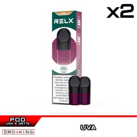 TANGY PURPLE Pod Pro Usa e Getta 1.9 ml RELX 2 Pezzi
