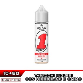 ONE CUP Aroma Shot 10 ml in 60 ml ROYAL BLEND Cacao Tabacco English Mixture Nocciola Tostata