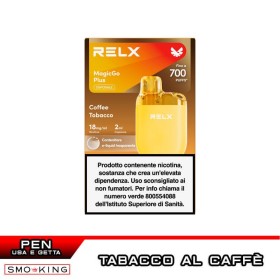 MagicGo Plus COFFEE TOBACCO Disposable Cigarette 700 Puff RELX