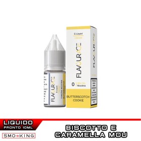 BUTTERSCOTCH COOKIE Nicotine Ready Liquid 10 ml Flavourage