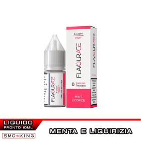 MINT LICORICE Liquido Pronto Nicotina 10 ml Flavourage