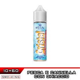 CRISTAL PESCA CANNELLA EXTRA ICE Aroma Shot 10 ml in 60 ml ROYAL BLEND Ice Cannella Pesca