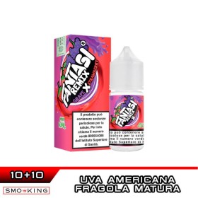 GRAPE X STRAWBERRY FANTASI REMIX Mini Shot 10+10 ml Vape Juice