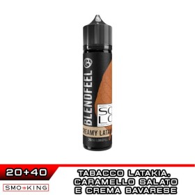 CREAMY LATAKIA Solo Aroma Shot 20 ml BLENDFEEL Tabacco Latakia Caramello Salato e Crema