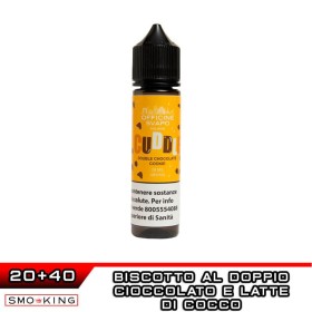 CUDDLE Creamy Aroma Shot 20 Officine Svapo Biscotto al Doppio Cioccolato Latte di Cocco