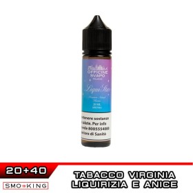 LIQUISTAR V21 Aroma Shot 20 ml Officine Svapo Tabacco Virginia Liquirizia Anice