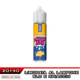 BLUE RASPBERRY LEMONADE Vapor Bar Aroma 20 ml Reload Vape Ice Limonata Lampone Blu