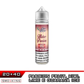 MISTER PASSION Aroma Shot 20 ml Cyber Flavour Frutto della Passione Kiwi Lime Guaranà