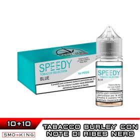 BLUE Speedy for PODS Mini Shot 10+10 ml Easy Vape Tabacco Burley Ribes