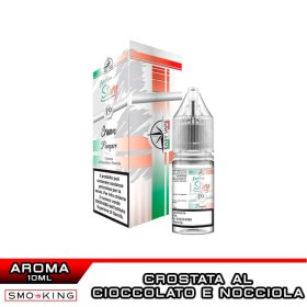 PAMPERO 19 Cream Aroma Concentrato 10 ml Easy Vape Story by Easy Vape Crostata Cioccolato Granella di Nocciola