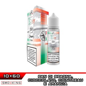 SIESTA 30 Cream Aroma Shot 10+50 ml Easy Vape Story by Easy Vape Pan di Spagna Cioccolato Cointreau Arancia