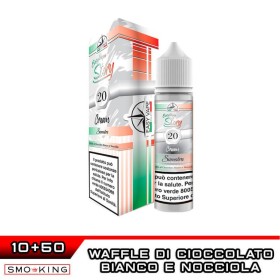 SUMATRA 20 Cream Aroma Shot 10+50 ml Easy Vape Story by Easy Vape Waffle Cioccolato Bianco Nocciola