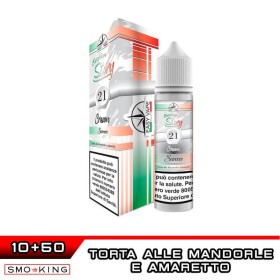 SCIROCCO 21 Cream Aroma Shot 10+50 ml Easy Vape Story by Easy Vape Torta Mandorle Amaretto