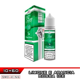 SUPER AMERICAN 12 Ice Aroma Shot 10+50 ml Easy Vape Story by Easy Vape Limone Arancia Rossa Ice