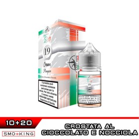 PAMPERO 19 Cream Mini Shot 10+20 ml Easy Vape Story by Easy Vape Crostata Cioccolato Granella di Nocciola