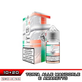 SCIROCCO 21 Cream Mini Shot 10+20 ml Easy Vape Story by Easy Vape Torta Mandorle Amaretto