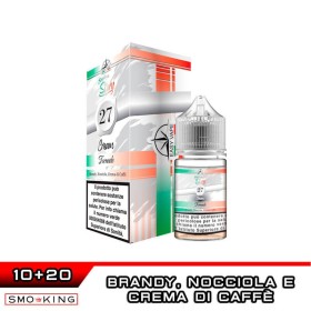 TORNADO 27 Cream Mini Shot 10+20 ml Easy Vape Story by Easy Vape Brandy Nocciola Crema di Caffè