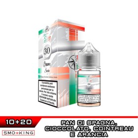 SIESTA 30 Cream Mini Shot 10+20 ml Easy Vape Story by Easy Vape Pan di Spagna Cioccolato Cointreau Arancia