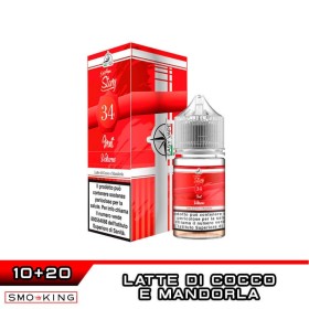 VOLTURNO 34 Fruit Mini Shot 10+20 ml Easy Vape Story by Easy Vape Latte di Cocco e Mandorla