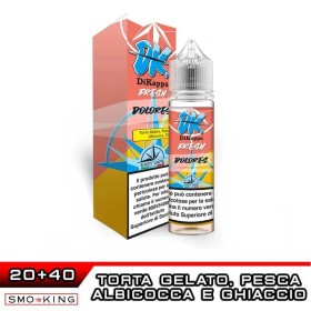 DOLORES DK Fresh Aroma Shot 20+40 ml Easy Vape Torta Gelato Pesca Albicocca Ice